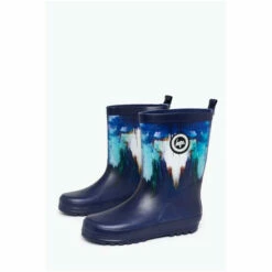 Navy Hype. Unisex Navy Blue Wellies -Hype Shop unnamed file 5745