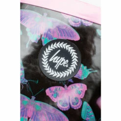 Hype. Girls Pink Butterfly Glow Wellies -Hype Shop unnamed file 5761