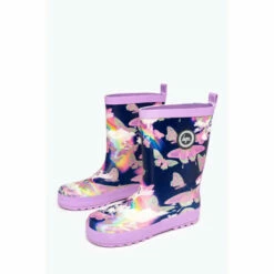 Purple Hype. Unisex Purple Wellies