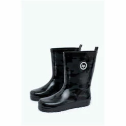 Hype. Boys Black Camouflage Wellies 6 Hype. Boys Black Camouflage Wellies -Hype Shop unnamed file 5796