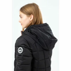 Hype. Black Baffled Casual Jacket -Hype Shop unnamed file 5821