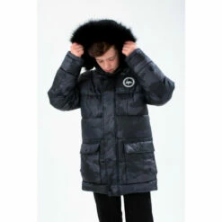 Hype. Kids Black Camo Explorer Jacket -Hype Shop unnamed file 5841