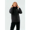 Hype. Womens Black Lightweight Puffer Jacket -Hype Shop unnamed file 5872