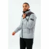 Hype. Mens Deep Filled Grey Puffer Jacket -Hype Shop unnamed file 5874