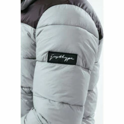 Hype. Mens Deep Filled Grey Puffer Jacket -Hype Shop unnamed file 5877