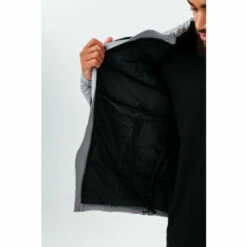 Hype. Mens Deep Filled Grey Puffer Jacket -Hype Shop unnamed file 5879