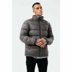 Hype. Khaki Green Deep Filled Puffer Adult Jacket