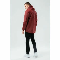Hype Burgundy Showerproof Style -Hype Shop unnamed file 5898