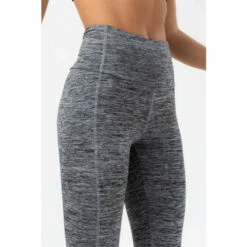 Hype. Womens Black Space Dye Panel Justhype Leggings -Hype Shop unnamed file 5940