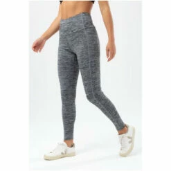 Hype. Womens Black Space Dye Panel Justhype Leggings -Hype Shop unnamed file 5942