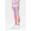 Hype. X Care Bears Purple Camo Leggings -Hype Shop unnamed file 5943