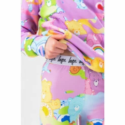 Hype. X Care Bears Purple Camo Leggings -Hype Shop unnamed file 5945