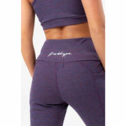 Hype. Purple Womens Space Dye Panel Leggings -Hype Shop unnamed file 5980