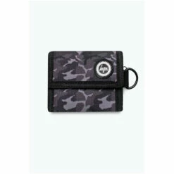 Hype. Black Mono Camo Wallet -Hype Shop unnamed file 6020