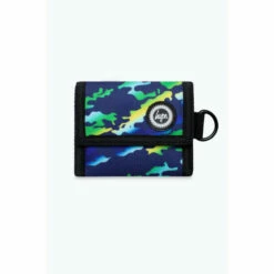 Hype. Green With Camo Gradients Wallet