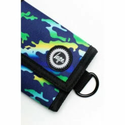 Hype. Green With Camo Gradients Wallet -Hype Shop unnamed file 6049