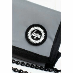 Hype. 3M Grey Reflective Chain Wallet -Hype Shop unnamed file 6101