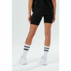 Hype. Black Scibble Boxy T-Shirt And Cycling Shorts Set -Hype Shop unnamed file 6114