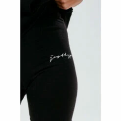 Hype. Black Scibble Boxy T-Shirt And Cycling Shorts Set -Hype Shop unnamed file 6117