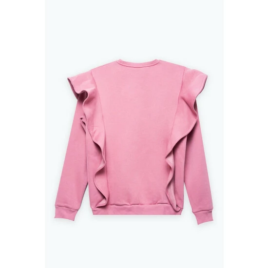 unnamed-file-6172.jpg Hype. Blush Pink Scribble Logo Frill Crew Neck Sweatshirt -Hype Shop unnamed file 6172
