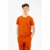 Hype. Kids Orange Brick T-Shirt -Hype Shop unnamed file 618