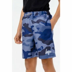 Hype. Boys Blue Camo Swim Shorts