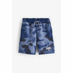 Hype. Boys Blue Camo Swim Shorts -Hype Shop unnamed file 6199