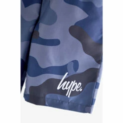 Hype. Boys Blue Camo Swim Shorts -Hype Shop unnamed file 6201