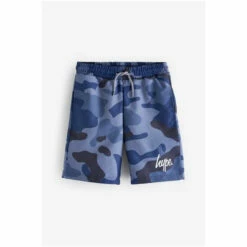 Hype. Boys Blue Camo Swim Shorts -Hype Shop unnamed file 6202