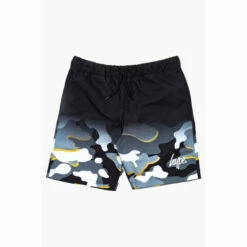 Hype. Black Camo Fade Swim Shorts -Hype Shop unnamed file 6213