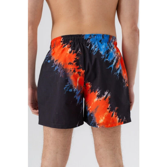 unnamed-file-6252.jpg Hype. Mens Bohemian Black Dye Scribble Patch Swim Shorts -Hype Shop unnamed file 6252