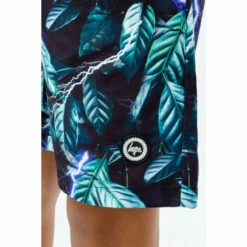 Hype. Boys Blue Tropical Lightening Swim Shorts -Hype Shop unnamed file 6276