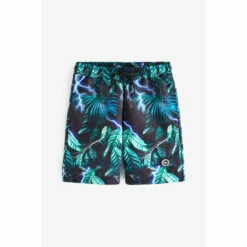 Hype. Boys Blue Tropical Lightening Swim Shorts -Hype Shop unnamed file 6277