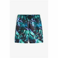 Hype. Boys Blue Tropical Lightening Swim Shorts -Hype Shop unnamed file 6280