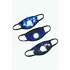 Hype. Kids 3x Black Splat Galaxy Face Mask Filter -Hype Shop unnamed file 6292