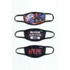Hype. Kids Black 3x Squad Face Mask Set -Hype Shop unnamed file 6305