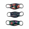 Hype. Kids Black 3x Spring Camo Face Mask -Hype Shop unnamed file 6311