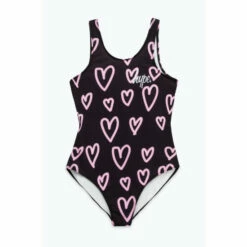 Hype. Girls Pink Heart Swimsuit