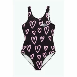 Hype. Girls Pink Heart Swimsuit -Hype Shop unnamed file 6332