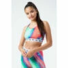 Hype. Green Kids Multi Bralet -Hype Shop unnamed file 6389