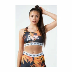 Hype. Kids Multi Black Bralet -Hype Shop unnamed file 6399
