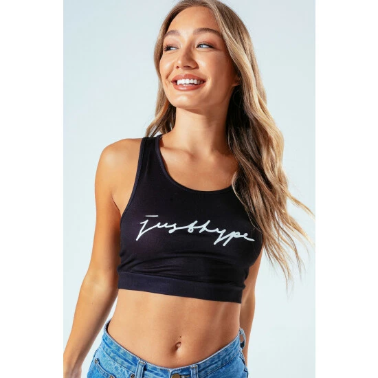 unnamed-file-6407.jpg Hype. Womens Black Signature Bralet -Hype Shop unnamed file 6407