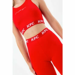 Hype. X KFC Red Bralet -Hype Shop unnamed file 6431