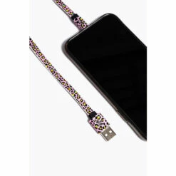 Hype. X Juice Cable Lightning 1m Flat Disco Leopard -Hype Shop unnamed file 6503