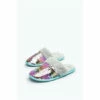 Hype. Girls Slip On Sequin Slippers Blue/pink 1 Hype. Girls Slip On Sequin Slippers Blue/pink -Hype Shop unnamed file 6515