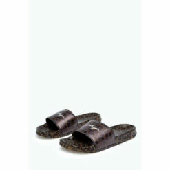 Hype. Unisex Brown Choc Cat Scribble Slippers