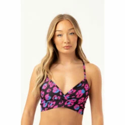 Hype. Womens Black Leopard Bikini -Hype Shop unnamed file 6579