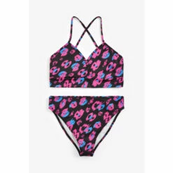 Hype. Womens Black Leopard Bikini -Hype Shop unnamed file 6581