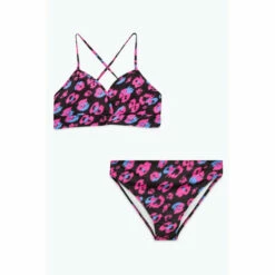 Hype. Womens Black Leopard Bikini -Hype Shop unnamed file 6582