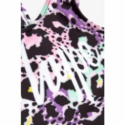 Hype. Girls Purple Leopard Animal Script 2 Piece Bikini -Hype Shop unnamed file 6591